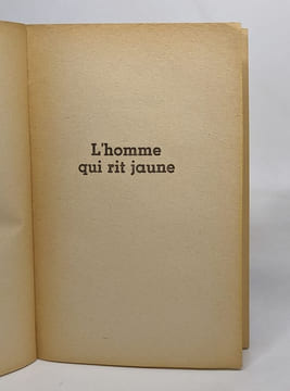 L'homme qui rit jaune. Rabe Peter