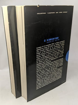 L'ECHIQUIER D'ALGER. 2 Tomes. Tome 1 : Avantage à Vichy. Juin 1940-Novembre 1942. Tome 2 : De Gaulle joue et gagne. novembre 1942 -Aout 1944. Paillat