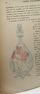 Contes d'Hoffmann - La fille couleuvre + Le célèbre Ministre Klein-Zach + Mon Ami Pérégrinus --- illustrations de René Mar. Hoffmann Mar Christian ...