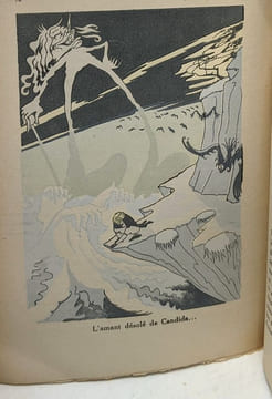 Contes d'Hoffmann - La fille couleuvre + Le célèbre Ministre Klein-Zach + Mon Ami Pérégrinus --- illustrations de René Mar. Hoffmann Mar Christian ...
