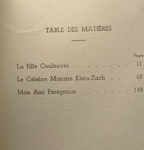 Contes d'Hoffmann - La fille couleuvre + Le célèbre Ministre Klein-Zach + Mon Ami Pérégrinus --- illustrations de René Mar