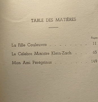 Contes d'Hoffmann - La fille couleuvre + Le célèbre Ministre Klein-Zach + Mon Ami Pérégrinus --- illustrations de René Mar. Hoffmann Mar Christian ...