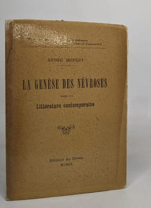 La genèse des névroses dans la littérature contemporaine
