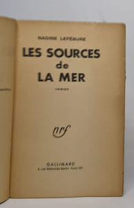 Les sources de la mer