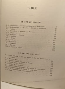 Aux pays du soleil - un été en espagne - à travers l'italie - alexandrie et le caire