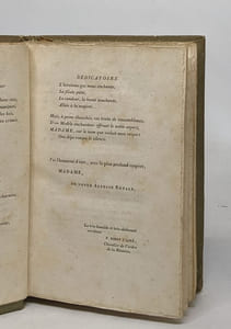 Lot de 2 ouvrages de madame Riccoboni: Lettres de milady Juliette Catesby / Lettres de mistriss Fanny butlerd à mylord Charles Alfred comte d'Erford