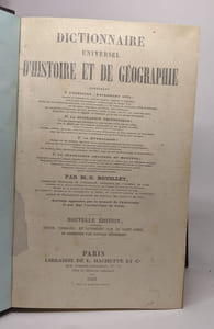 Dictionnaire universel d'histoire et de géographie