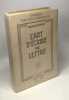 L'art d'&eacute;crire une lettre. desonay