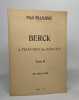 Berck à travers les siècles: Tome II de 1789 à 1978. Billaudaz Paul