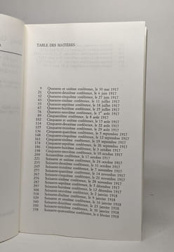 Conférences psychanalytiques à l'usage des malades prononcées au sanatorium de Baden-Baden. Tome 2. Conférences 41 à 80. Mai 1917 - Mars 1918. Georg ...