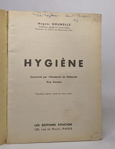 Hygiène couronné par l'académie de médecine