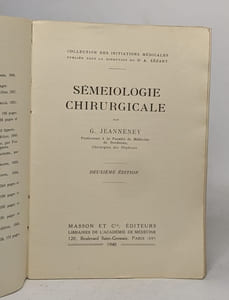 Semeiologie chirurgicale