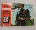 Lot de 4 fascicules "Jouef": 1968-1969 / 1971-1972 / 1974 / 1978-1979. 