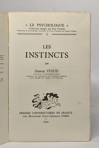 Les instincts - le psychologue