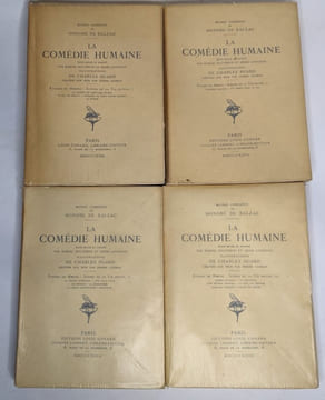 Lot de 40 "oeuvres complètes de Honoré de Balzac": La comédie humaine (33 tomes voir description) / Oeuvres diverses tomes I-II-III / Théâtre tomes ...
