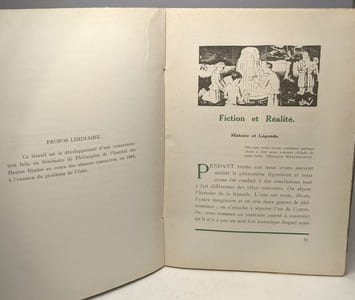 Fiction et Réalité
