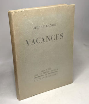 Vacances - les amis des cahiers vers II. Lanoe Julien