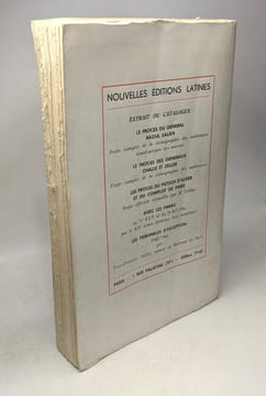 Réquisitoire contre le mensonge juin 1940 juillet 1962. Rieunier René