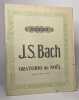 Oratorio de noël en six partie. Bach J. S