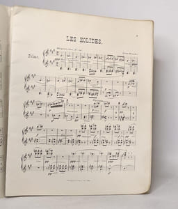 Collection litolff. n° 1597: les eolides poème symphonique transcrit pour piano à 4 mains