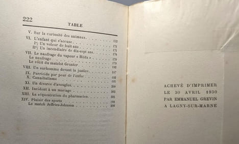 L'Affaire Redureau suivie de Faits Divers. Documents Réunis par André Gide / coll "ne jugez pas". GIDE (André)