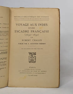 Voyage aux indes d'une escadre française (1690-1691)