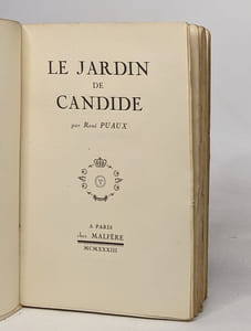 Le jardin de candide