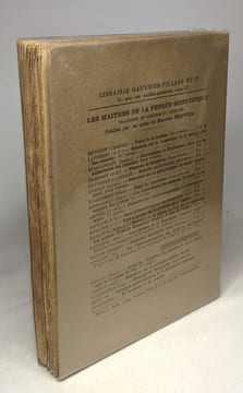 L'océanographie / Science et civilisation. thoulet