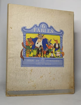 6 fables de jean de la fontaine présentées par Paul G. Klein. undefined