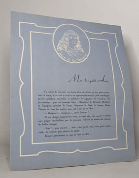 6 fables de jean de la fontaine présentées par Paul G. Klein. undefined