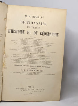 Dictionnaire universel d'histoire et de géographie. Bouillet M.-N