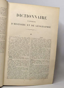 Dictionnaire universel d'histoire et de géographie. Bouillet M.-N