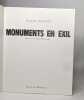 Monuments en exil. Amato Alain