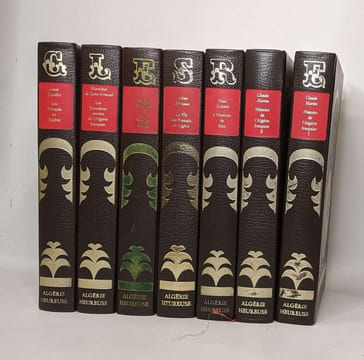Lot de 15 ouvrages issus de la collection "Algérie heureuse": titres voir description. Collectif