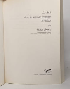 Le sud dans la nouvelle économie mondiale