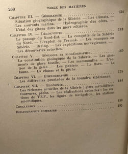 LE SPITZBERG ET LA SIBÉRIE DU NORD. Préface de Emmanuel de Martonne