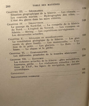 LE SPITZBERG ET LA SIBÉRIE DU NORD. Préface de Emmanuel de Martonne. Romanovsky V