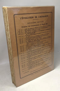 En marge de l'histoire universelle : les problèmes de l'histoire - les origines humaines - les premières civilisations - le miracle grec - l'aube de la science - L'évolution de l'Humanité