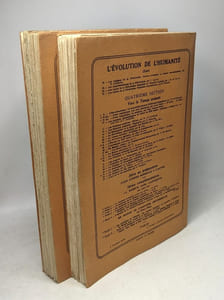 EN MARGE DE L HISTOIRE UNIVERSELLE- TOME 1 ET TOME 2 - L'évolution de l'Humanité