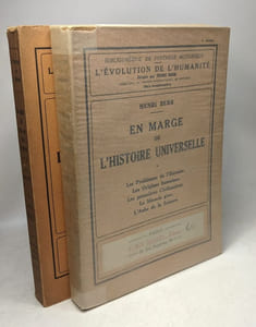 EN MARGE DE L HISTOIRE UNIVERSELLE- TOME 1 ET TOME 2 - L'évolution de l'Humanité