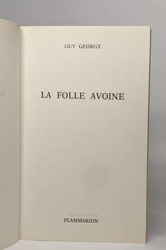La folle avoine. Georgy Guy