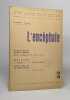 Lot de 5 numéros de "L'Encéphale. Journal de Neurologie et de Psychiatrie": année 1950 n°2-3 / année 1952 n°2-3-4. Lhermitte Delay Baruk Pichot ...