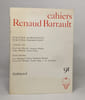 Lot de 2 num&eacute;ros des "Cahiers renaud barrault": n&deg;72 (1970) / n&deg;91 (1976). 