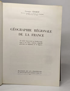 Géographie régionale de la france