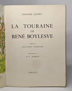 La touraine de rené boylesve