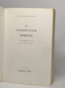 Le tsarévitch immolé