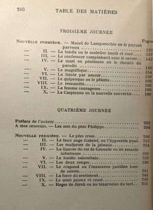 Contes de boccace tome premier traduits par A. Sabatier de Castres