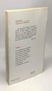 Théâtre panique L'architecte et l'empereur d'Assyrie