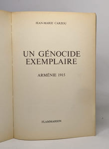 Genocide exemplaire armenie 1915 (Un)
