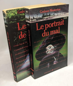 Le Portrait du mal + Les puits de l'enfer --- 2 livres
